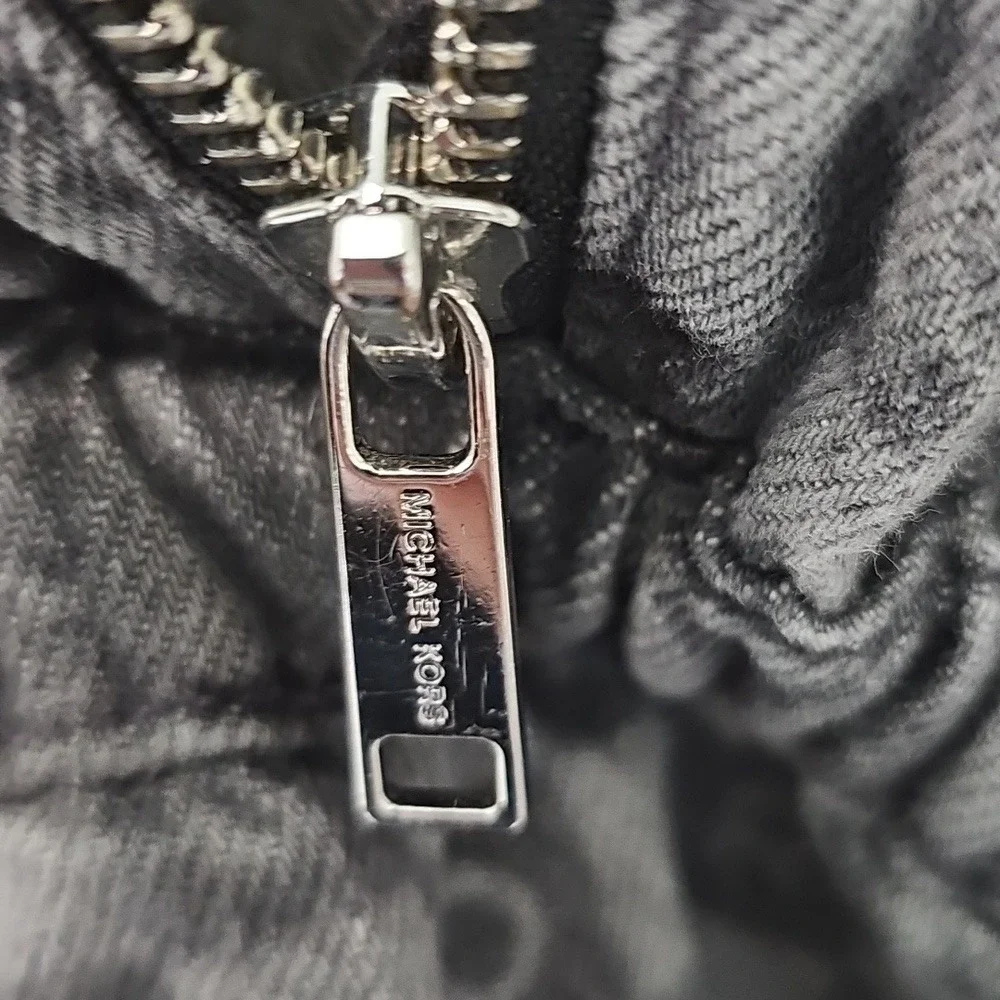 Michael‎ Kors DENIM SHIRT DRESS Gray size 3